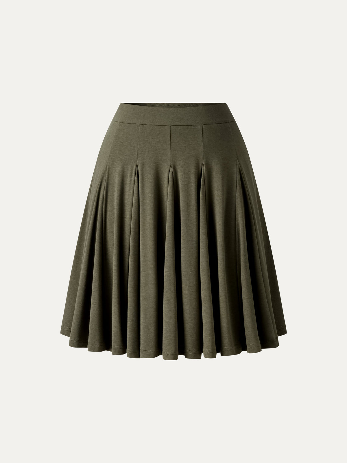 OGLmove Women's CoolTouch Godet Hem Knee-Length Flare Skirt