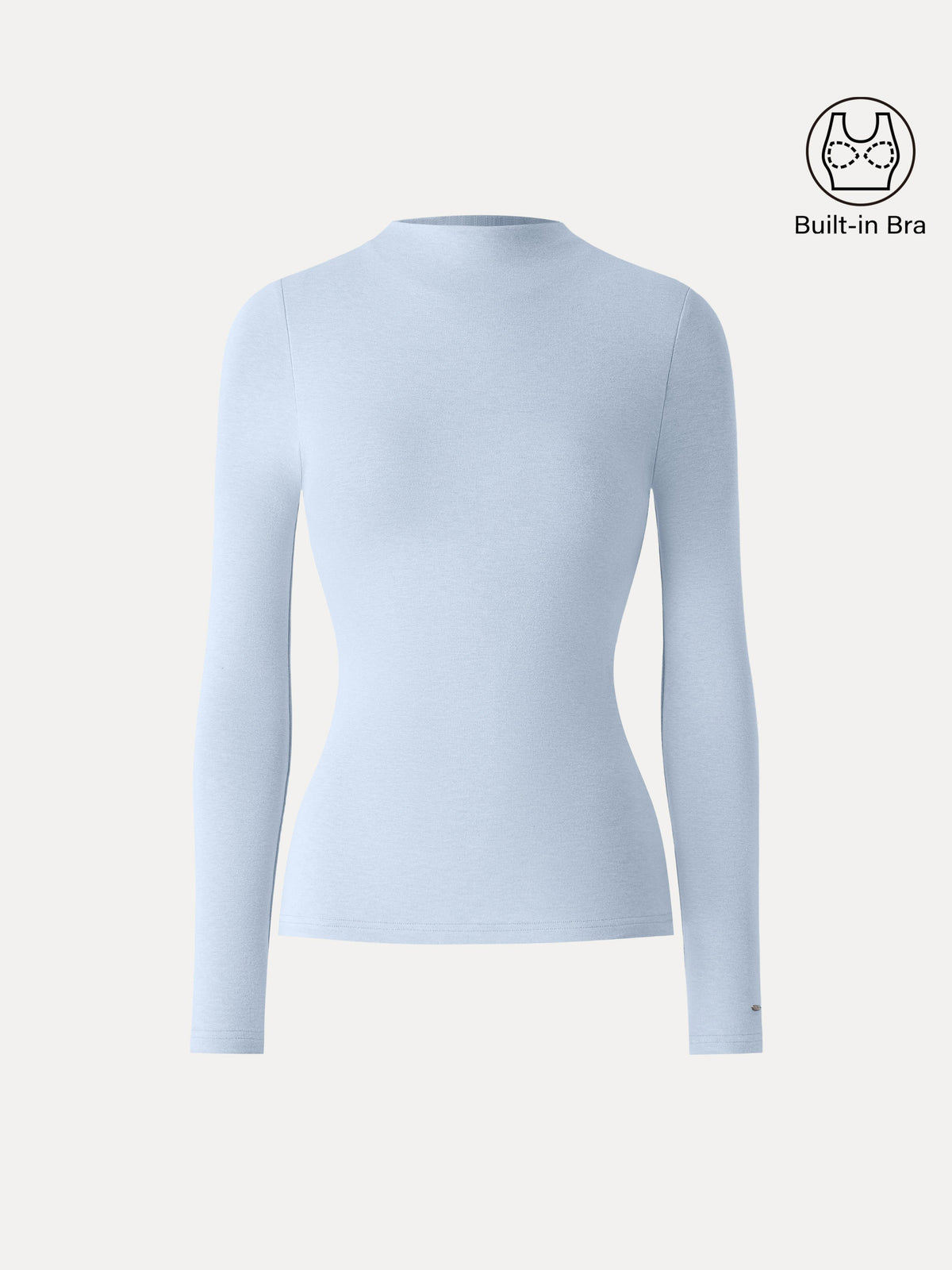 OGLmove Women's ProWarm Mockneck Long Sleeve Bra Top