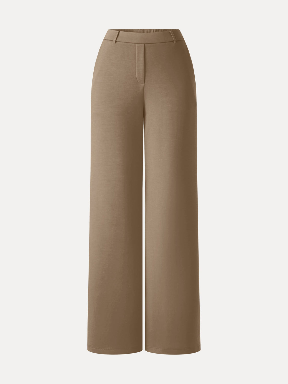 OGLmove Women's TravelEase Lyocell Spacer High-Rise Wide Leg Pants with Pockets