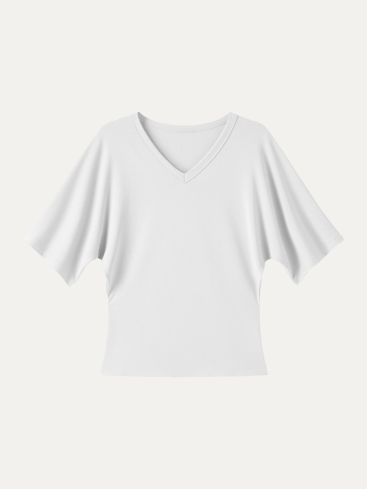 OGLmove Women's V-Neck Waist-Defining Summer Tee