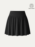 OGLmove Women's CoolTouch Gathered A-Line Mini Skort