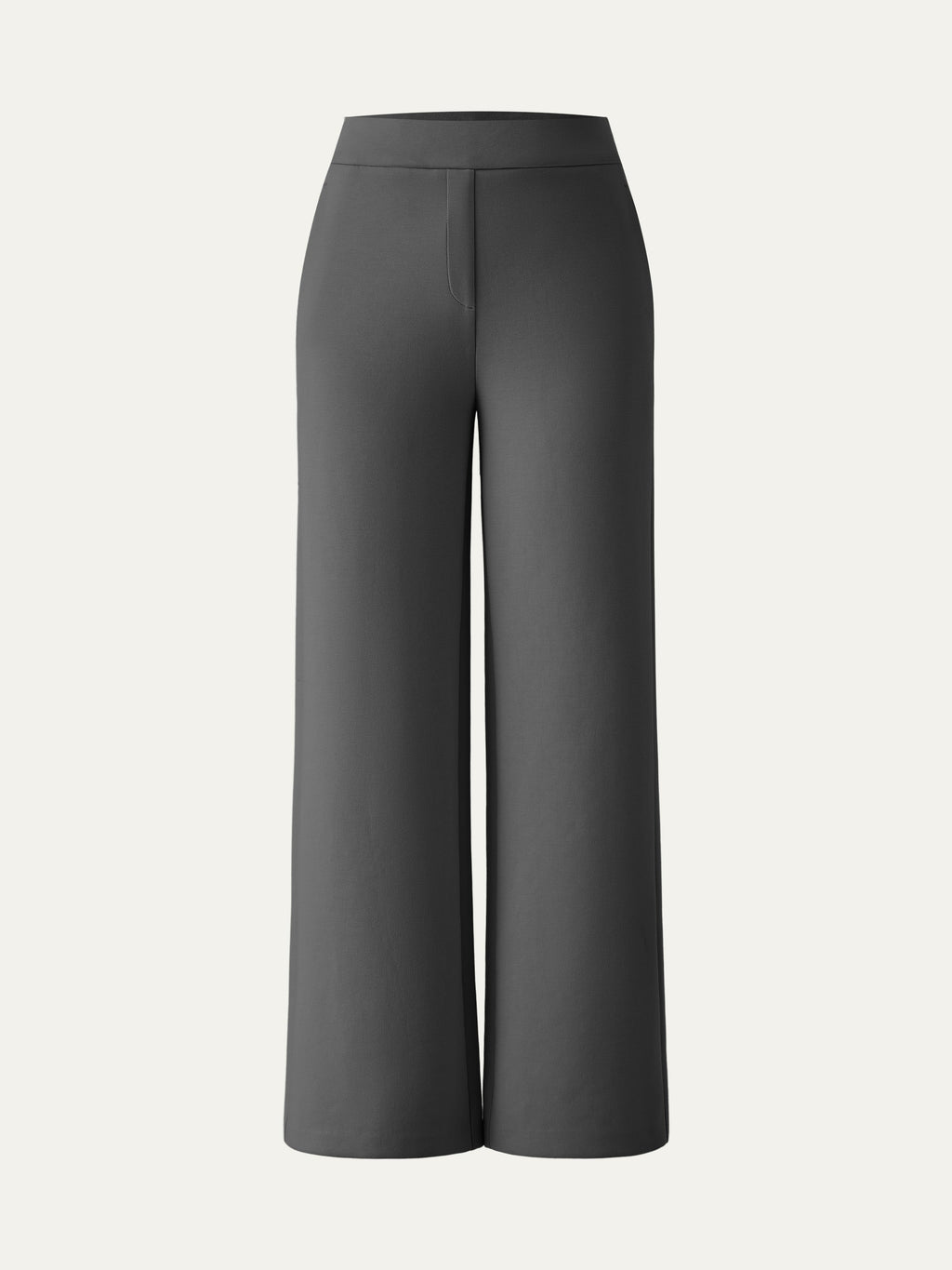 OGLmove Women's Textured Mid Rise Pull-on Straight Pant with Pockets