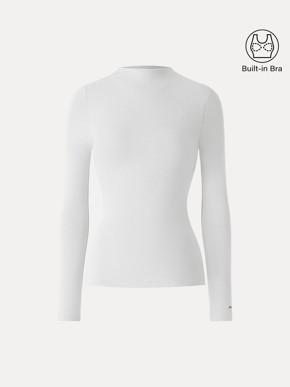OGLmove Women's ProWarm Mockneck Long Sleeve Bra Top