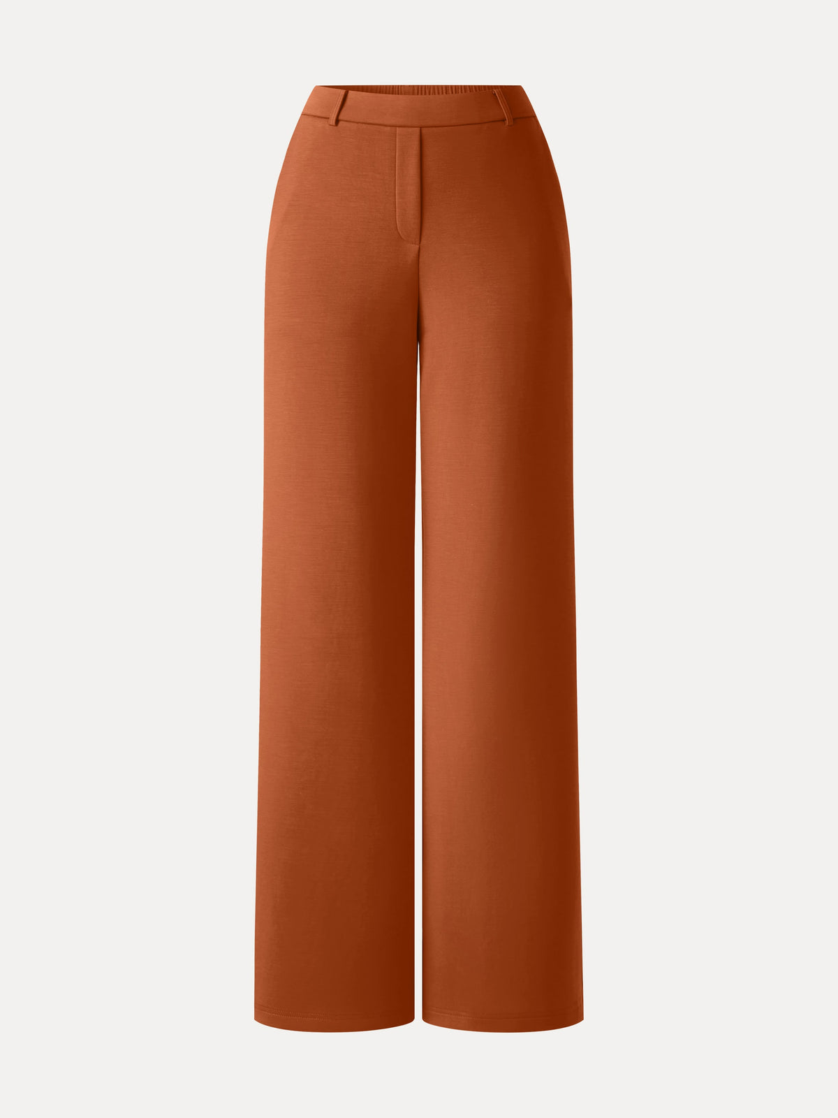 OGLmove Women's TravelEase Lyocell Spacer High-Rise Wide Leg Pants with Pockets
