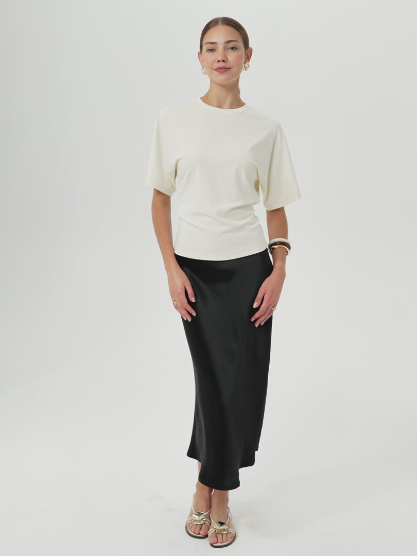 OGLmove Women's Elevated Cotton-Blend Essential Tee