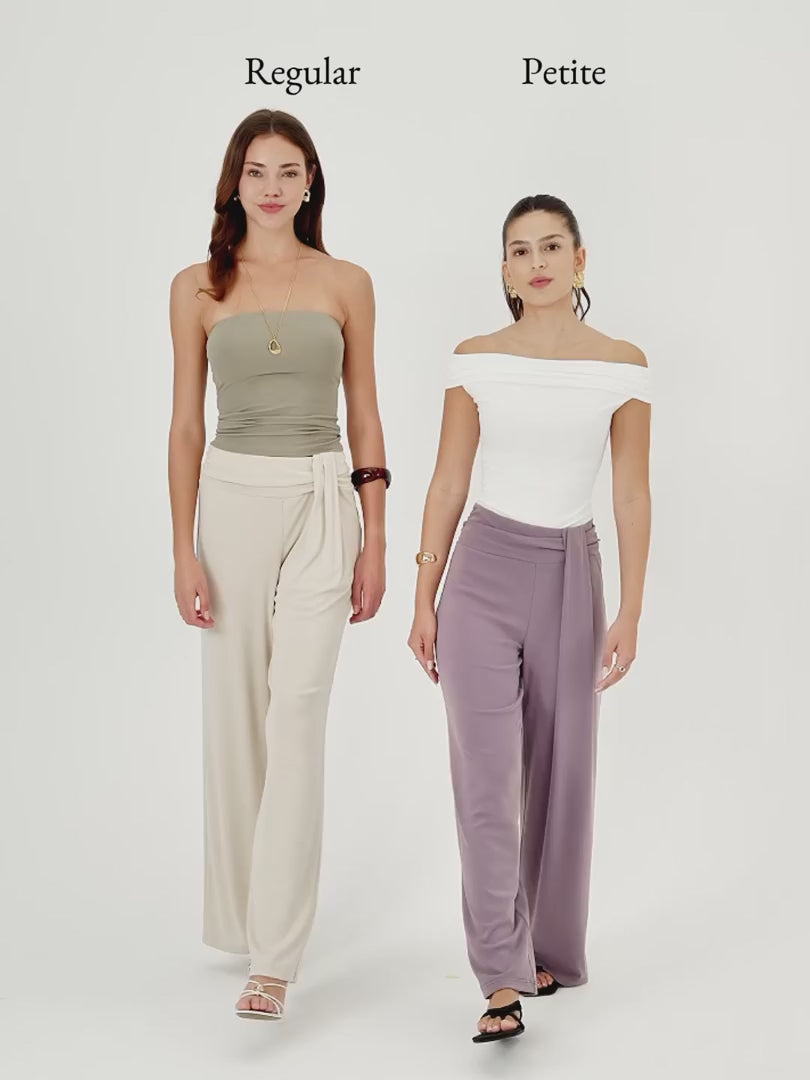 OGLmove Women's Mid-Rise Relaxed Wide-Leg Lounge Pant